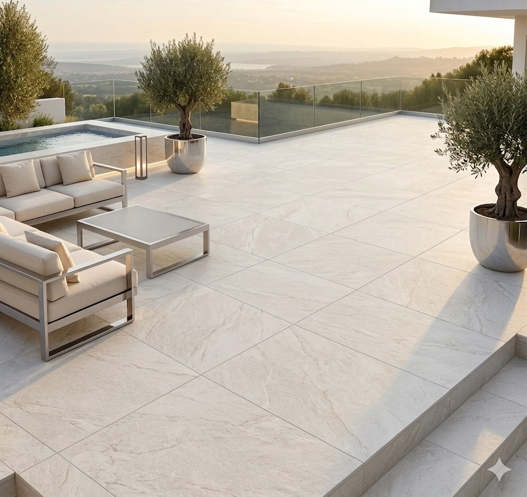 Are Unglazed Porcelain Tiles the Missing Safety Solution for Your Outdoor Living Spaces