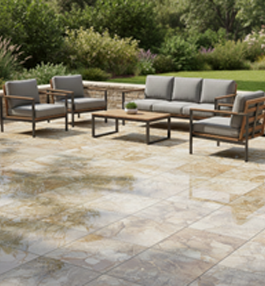 Experience Realistic Stone Look Porcelain Tiles as Durable Alternatives to Natural Materials 